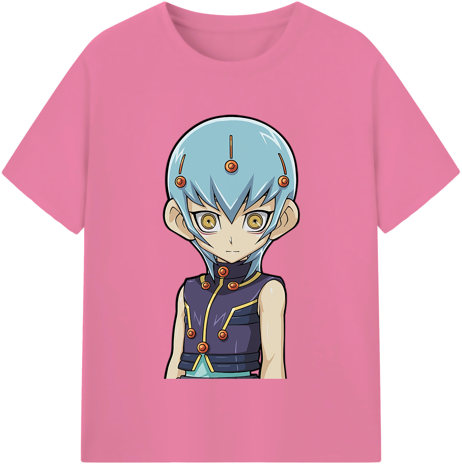 （画像用） 遊☆戯☆王 Yu-Gi-Oh! 綿100％半袖Tシャツ（フロントプリント）